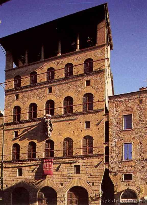 Палаццо Даванцати. 1330-середина 14 века - Города Италии: Флоренция.