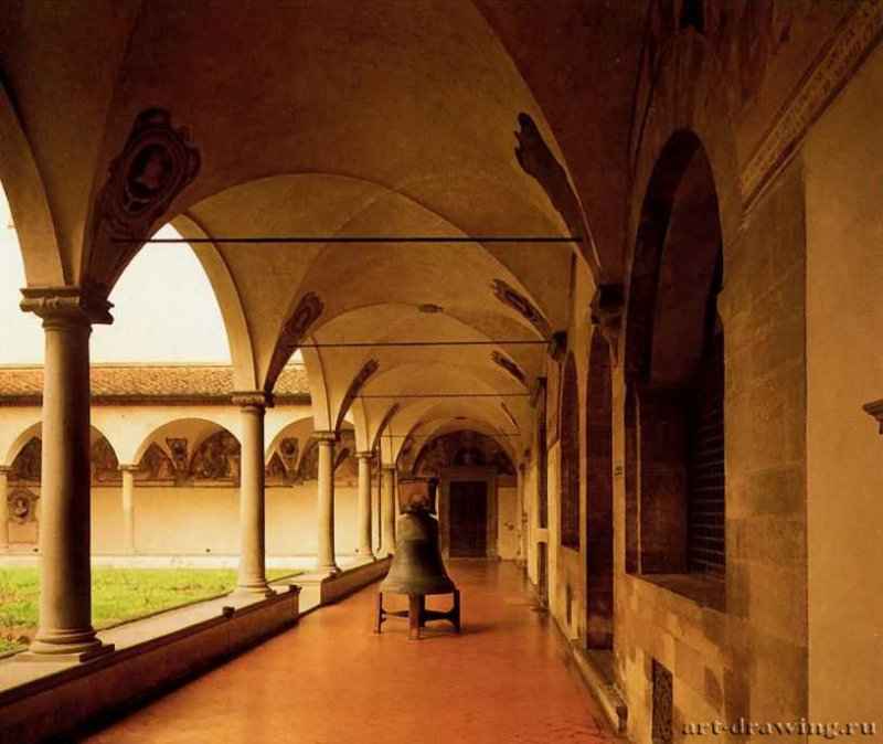 Монастырь Сан Марко. 1437 - Города Италии: Флоренция.
