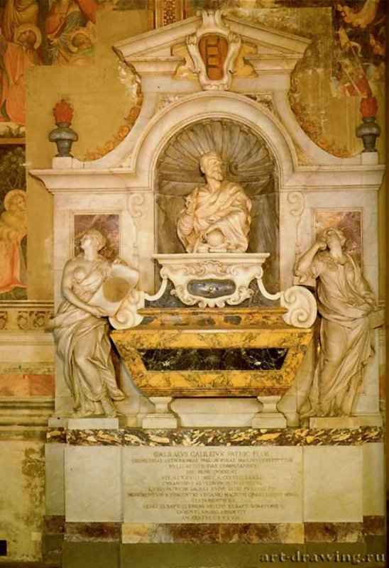 Надгробный памятник Галилео Галилею - Города Италии: Флоренция.