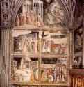 Сцены жития Марии. 1328-1330 - Фреска. Флоренция. Санта Кроче.