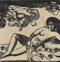 Te arii vahine (Жена короля). 1899 - 164 х 304 мм Цветная ксилография Частное собрание Постимпрессионизм Франция