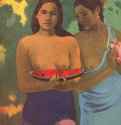 Две девушки с цветами манго - 189994 x 72,4 смХолст, маслоПостимпрессионизмФранцияНью-Йорк. Музей Метрополитен