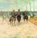Всадники на побережье - 190266 x 76 смХолст, маслоПостимпрессионизмФранцияЭссен. Музей Фолькванга