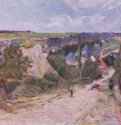 Въезд в деревню - 188459,5 x 73 смХолст, маслоПостимпрессионизмФранцияБостон. Музей изящных искусств