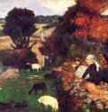 Бретонская пастушка - 188660 x 73 смХолст, маслоПостимпрессионизмФранцияНьюкасл-на-Тайне. Художественная галерея и музей Лэнг