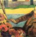 Портрет Винсента ван Гога, рисующего подсолнухи - 188873 x 91 смХолст, маслоПостимпрессионизмФранцияАмстердам. Музей Ван Гога