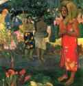 Ia Orana Maria (Приветствую тебя, Мария) - 1891113,7 x 87,7 смХолст, маслоПостимпрессионизмФранцияНью-Йорк. Музей Метрополитен