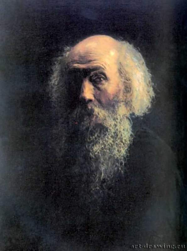 Н. Н. Ге: Автопортрет - 1892. Реализм. Россия. 