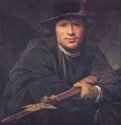 Портрет мужчины с алебардой. Последняя четверть 17 века - 82,5 x 70,5 см. Холст. Барокко. Нидерланды (Голландия). Дрезден. Картинная галерея.
