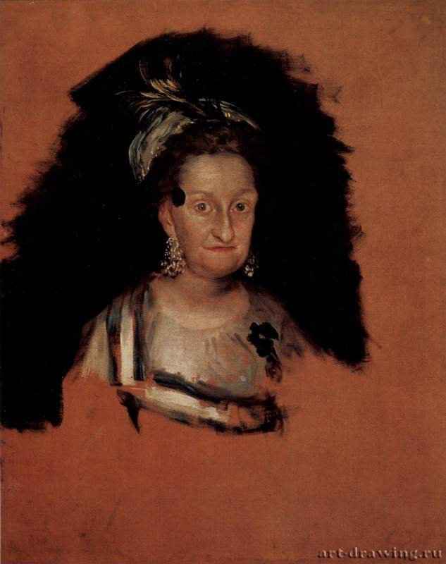 Портрет инфанты Марии Хосефы - 180074 x 60 смХолст, маслоРококо, классицизм, реализмИспанияМадрид. Прадо
