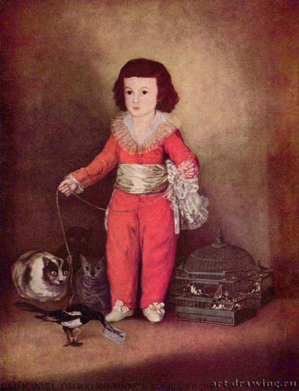Портрет дона Мануэля - 1784127 x 101,5 смХолст, маслоРококо, классицизм, реализмИспанияНью-Йорк. Музей Метрополитен