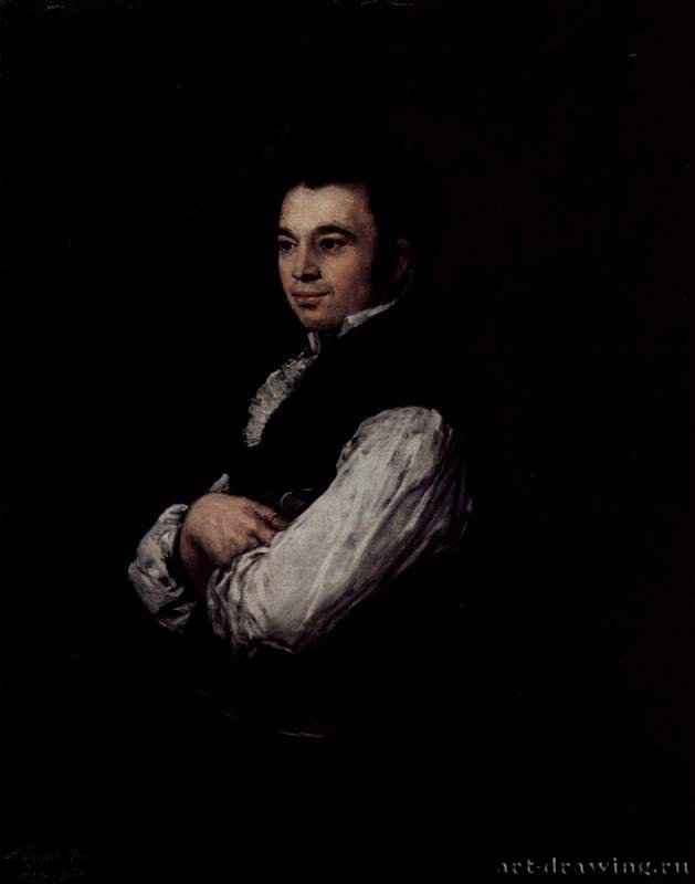 Портрет Тибурсио Переса-и-Куэрво - 1820102 x 81 смХолст, маслоРококо, классицизм, реализмИспанияНью-Йорк. Музей Метрополитен