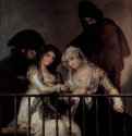 Махи на балконе - 1805-1812 *195 x 125,5 смХолст, маслоРококо, классицизм, реализмИспанияНью-Йорк. Музей Метрополитен