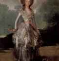 Портрет маркизы де Понтехос-и-Сандоваль, герцогини Понтехос - 1786 *211 x 126 смХолст, маслоРококо, классицизм, реализмИспанияВашингтон. Национальная картинная галерея