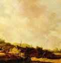 Пейзаж с дюнами - 1630-1635 *54 x 37,3 смДубовая доскаБароккоНидерланды (Голландия)Вена. Художественно-исторический музей