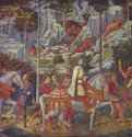 Поклонение волхвов, деталь. 1459-1461 - Фреска. Флоренция. Палаццо Медичи-Риккарди.