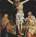Таубербишофсхаймский алтарь. Распятие - 1523-1524193 x 151 смДерево, маслоВозрождениеГерманияКарлсруэ. КунстхаллеСм. Христос, падающий под крестной ношей (Таубербишофсхаймский алтарь)