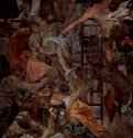 Фреска в Капелле Орсини ди Тринита де Монти, снятие с креста. 1541 - Фреска. Маньеризм. Италия. Рим. Тринита деи Монти.