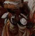 Фреска в Капелле Орсини ди Тринита де Монти, снятие с креста. Деталь. 1541 - Фреска. Маньеризм. Италия. Рим. Тринита деи Монти.