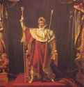 Наполеон в облачении императора. 1805 - 50 x 41 смДерево, маслоКлассицизмФранцияЛилль. Музей изящных искусств