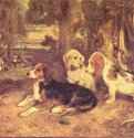 Охотничьи собаки - 183926 x 37,5 смХолст, маслоРомантизмФранцияПариж. Лувр