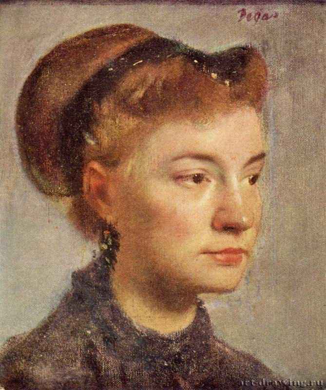 Портрет молодой женщины - 186727 x 22 смХолст, маслоИмпрессионизмФранцияПариж. Музей Орсэ
