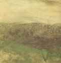 Сумерки в Пиренеях. 1890-1893 - 286 х 388 мм Цветная монотипия на кремовой бумаге Чикаго (штат Иллинойс). Собрание г-жи Филлис Лэмберт Франция
