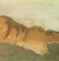 Мыс Орню близ Сен-Валери-сюр-Сомм. 1890-1893 - 299 х 400 мм Монотипия, оттиск масляными красками Лондон. Британский музей, Отдел гравюры и рисунка Франция