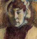 Портрет мадам Эрнест Мей, 1881 - 1882 г. - Бумага, пастель; 41 x 30 см. Частное собрание. Франция.