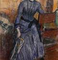 Элен Руар или Мадам Марин, 1886 г. - Бумага, пастель. Частное собрание. Франция.