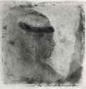 Голова женщины. 1878-1879 - 110 х 110 мм Акватинта Нью-Йорк. Музей Метрополитен, Отделение рисунка Франция