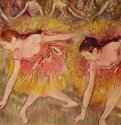Танцовщицы на поклонах - 188536 х 49 смПастельИмпрессионизмФранцияПариж. Музей Коньяк-Жэ