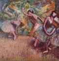Балетная сцена, 1904 - 1906 г. - Пастель; 76 x 109 см. Импрессионизм. Собрание Честера Дэйла. Нью-Йорк. Франция.