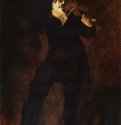 Портрет Паганини - 183243 x 28 смКартон, маслоРомантизмФранцияВашингтон. Мемориальная галерея Филлипс
