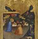 Алтарь Девы Марии из Сан Панкрацио, Христос в яслях. 1340-1345 - Дерево, маслоГотика, ПредвозрождениеИталияФлоренция. Галерея УффициПоследователь Джотто