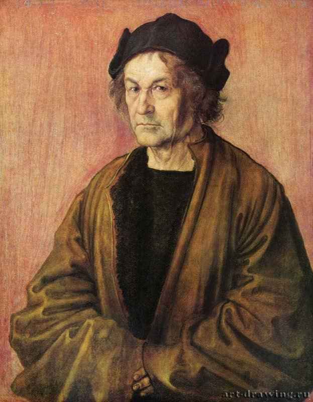 Портрет Альбрехта Дюрера Старшего - 149751 x 41 смДеревоВозрождениеГерманияЛондон. Национальная галерея