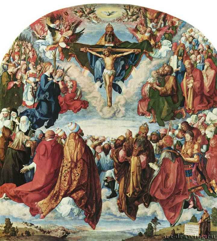 Праздник всех святых - 1511135 x 123 смДеревоВозрождениеГерманияВена. Художественно-исторический музей