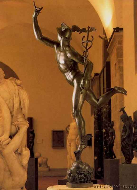 Меркурий. 1564 - Флоренция. Национальный музей Барджелло.