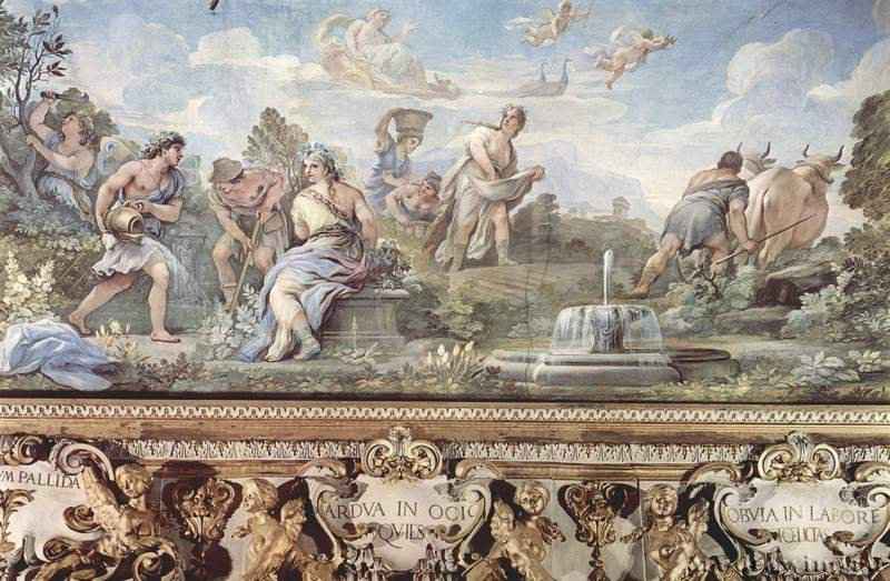 Фрески из галереи Палаццо Медичи-Риккарди (Флоренция). Зрелость человека.