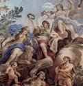 Фрески из галереи Палаццо Медичи-Риккарди (Флоренция). Увенчание Доблести - 1684-1686ФрескаБароккоИталияФлоренция. Палаццо Медичи-Риккарди