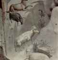 Цикл фресок капеллы Арена в Падуе (капелла Скровеньи). Сон Иоакима. Фрагмент - 1304-1306ФрескаГотика, раннее ВозрождениеИталияПадуя. Капелла Скровеньи алл'Арена
