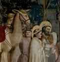 Цикл фресок капеллы Арена в Падуе (капелла Скровеньи). Поклонение волхвов. Фрагмент - 1304-1306ФрескаГотика, раннее ВозрождениеИталияПадуя. Капелла Скровеньи алл'Арена