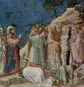 Цикл фресок капеллы Арена в Падуе (капелла Скровеньи). Воскрешение Лазаря - 1304-1306ФрескаГотика, раннее ВозрождениеИталияПадуя. Капелла Скровеньи алл'Арена