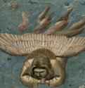 Цикл фресок капеллы Арена в Падуе (капелла Скровеньи). Оплакивание Христа. Фрагмент. Скорбящий ангел - 1304-1306ФрескаГотика, раннее ВозрождениеИталияПадуя. Капелла Скровеньи алл'Арена