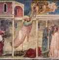 Цикл фресок капеллы Перуцци. Санта Кроче во Флоренции. Вознесение евангелиста Иоанна - 1320 *ФрескаГотика, раннее ВозрождениеИталияФлоренция. Санта Кроче, капелла Перуцци