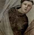 Цикл фресок из жизни св. Франциска, капелла Барди. Санта Кроче во Флоренции. Явление фра Августина перед епископом - 1325ФрескаГотика, раннее ВозрождениеИталияФлоренция. Санта Кроче, капелла Барди