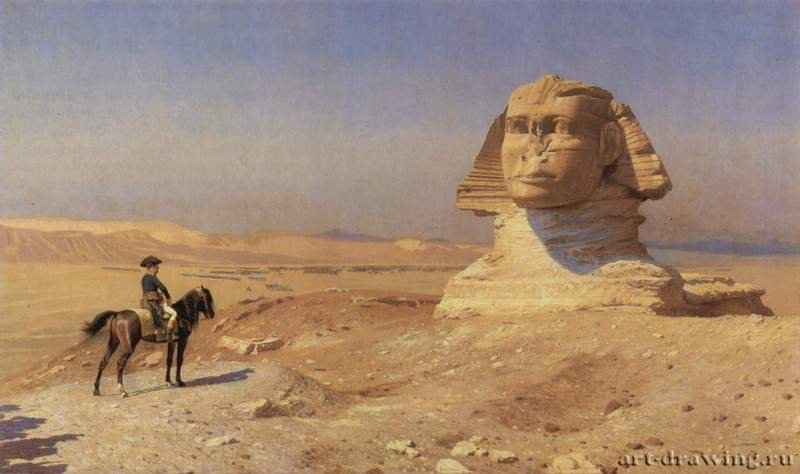 Эдип. 1867-1868 - Холст, масло. Неоклассицизм. Франция. Сан-Симеон (штат Калифорния). Мемориальный дом Хёрста.