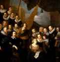 Отряд капитана Бикера готовится приветствовать Марию Медичи. 1638 - Холст, масло 343 x 258 Риксмузеум Амстердам
