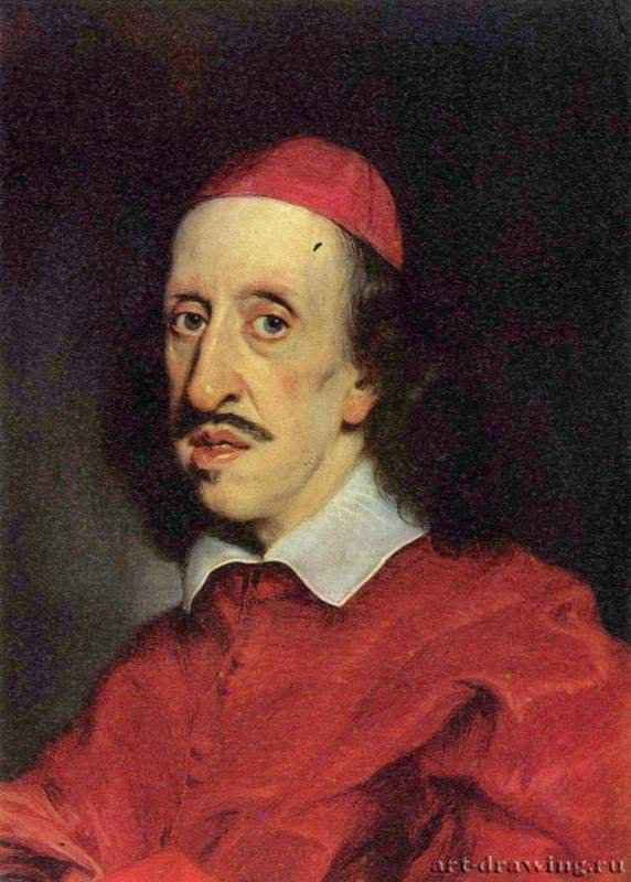 Портрет кардинала Леопольдо. 1540-1545 - Дерево, маслоМаньеризмИталияФлоренция. Галерея Уффици