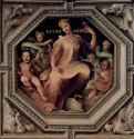 Аллегорический цикл фресок (Политические добродетели) из Палаццо Пубблико в Сиене. Милосердие (Caritas). 1532-1535 - ФрескаМаньеризмИталияСиена. Палаццо Пубблико